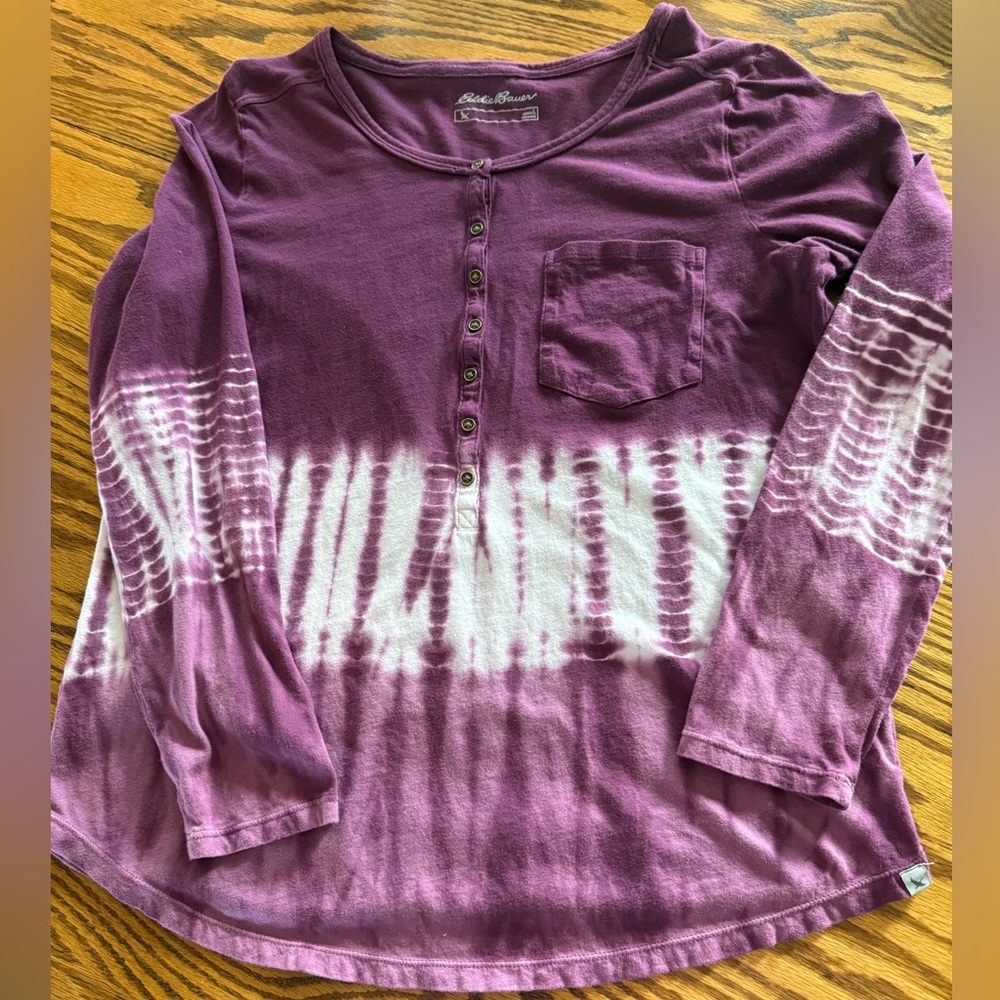 Eddie Bauer tie-dye shirt
